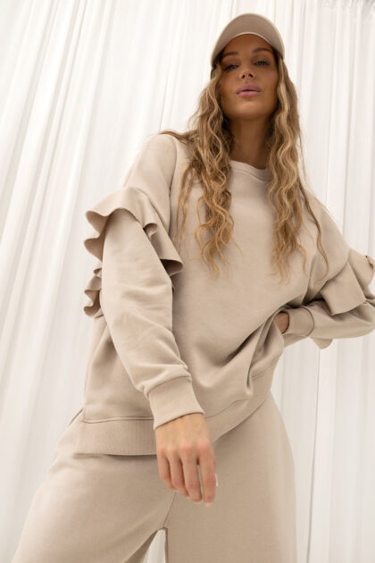 BLUZA RIVA BEŻOWA