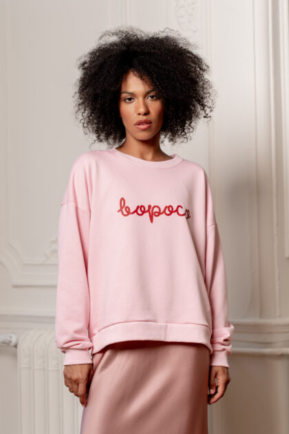 BLUZA BOPOCO RÓŻOWA