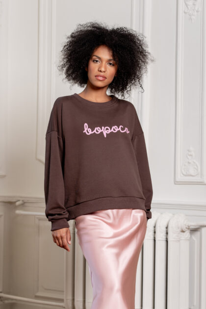 BLUZA BOPOCO BRĄZOWA